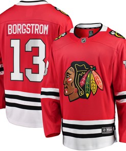 Henrik Borgstrom Chicago Blackhawks Fanatics Branded Home Breakaway Player Jersey - Red Nhl - Robokeg