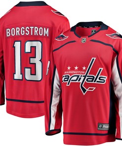 Henrik Borgstrom Washington Capitals Fanatics Branded Home Breakaway Player Jersey - Red Nhl - Robokeg