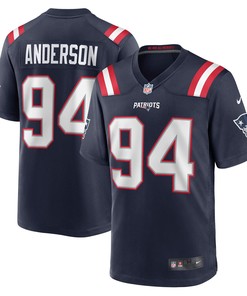 Henry Anderson New England Patriots Game Jersey - Navy Nfl - Robokeg