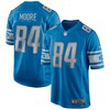 Herman Moore Detroit Lions Game Retired Player Jersey - Blue Nfl - Robokeg