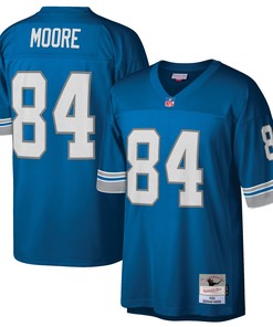 Herman Moore Detroit Lions Mitchell & Ness Retired Player Legacy Replica Jersey - Blue Nfl - Robokeg