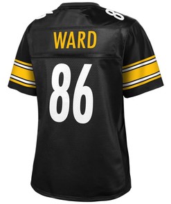 Hines Ward Pittsburgh Steelers Nfl Pro Line Womens Retired Player Jersey - Black - Robokeg