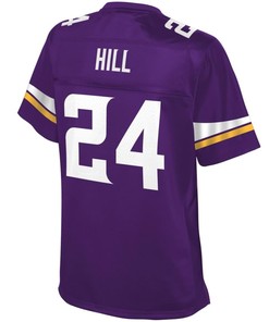 Holton Hill Minnesota Vikings Nfl Pro Line Womens Player Jersey - Purple - Robokeg