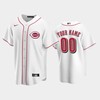 Home Reds 00 Custom White Jersey - Robokeg