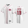 Home Reds 19 Joey Votto White Jersey - Robokeg