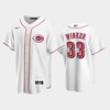 Home Reds 33 Jesse Winker White Jersey - Robokeg
