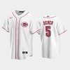 Home Reds 5 Johnny Bench White Jersey - Robokeg