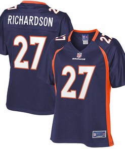 Horace Richardson Denver Broncos Nfl Pro Line Womens Alternate Player Jersey - Navy - Robokeg