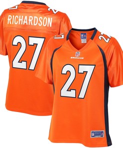 Horace Richardson Denver Broncos Nfl Pro Line Womens Primary Player Jersey - Orange - Robokeg
