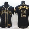 Houston Astros Alex Bregman #2 2020 Mlb Black Jersey - Robokeg
