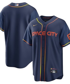 Houston Astros City Connect Men Jersey - Navy - Robokeg