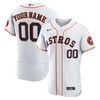 Houston Astros Home Authentic Custom Jersey - White Custom Jerseys Mlb - Robokeg