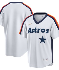 Houston Astros Home Cooperstown Collection Player Jersey - White Mlb - Robokeg