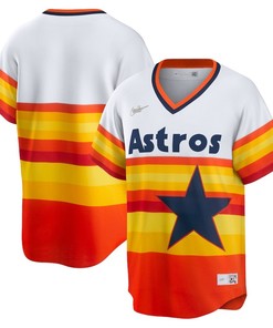 Houston Astros Home Cooperstown Collection Team Jersey - White - Robokeg