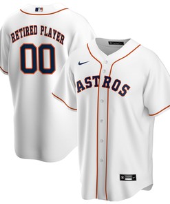 Houston Astros Home Pick-a-player Retired Roster Replica Jersey - White Custom Jerseys Mlb - Robokeg