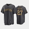 Houston Astros Jose Altuve 27 2022-23 All-Star Game AL Charcoal Jersey - Robokeg