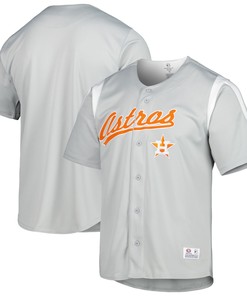 Houston Astros Stitches Chase Jersey - Gray Mlb - Robokeg