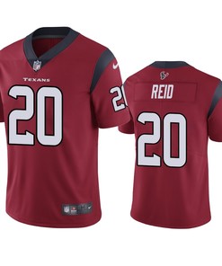 Houston Texans #20 Justin Reid Red Vapor Untouchable Limited Jersey - Mens - Robokeg