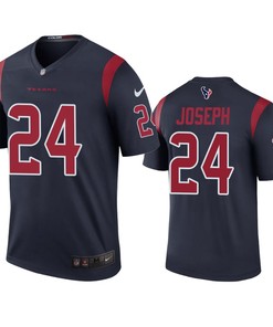 Houston Texans #24 Johnathan Joseph Navy Color Rush Legend Jersey - Mens - Robokeg