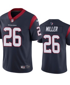 Houston Texans #26 Lamar Miller Navy Vapor Untouchable Limited Jersey - Mens - Robokeg