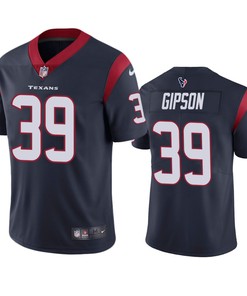 Houston Texans #39 Tashaun Gipson Navy Vapor Untouchable Limited Jersey - Mens - Robokeg