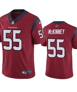 Houston Texans #55 Benardrick Mckinney Red Vapor Untouchable Limited Jersey - Mens - Robokeg