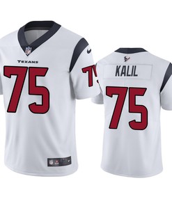 Houston Texans #75 Matt Kalil White Vapor Untouchable Limited Jersey - Mens - Robokeg