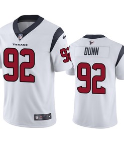Houston Texans #92 Brandon Dunn White Vapor Untouchable Limited Jersey - Mens - Robokeg