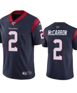 Houston Texans Aj Mccarron Navy 100th Season Vapor Limited Jersey - Robokeg