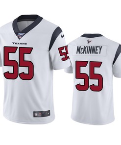 Houston Texans Benardrick Mckinney White 100th Season Vapor Limited Jersey - Robokeg