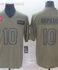 Houston Texans Deandre Hopkins #10 2020 Nfl Grey Jersey Jersey - Robokeg