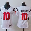 Houston Texans Deandre Hopkins #10 Nfl 2020 White Womens Jersey - Robokeg