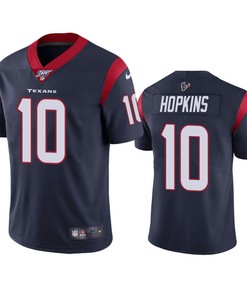 Houston Texans Deandre Hopkins Navy 100th Season Vapor Limited Jersey - Robokeg