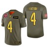 Houston Texans Deshaun Watson 2019 Salute To Service Nfl 100 Mens Jersey Metallic - Robokeg