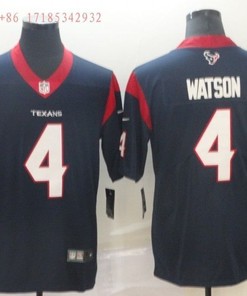 Houston Texans Deshaun Watson #4 2020 Nfl Black Jersey Jersey - Robokeg