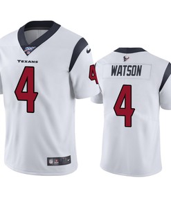 Houston Texans Deshaun Watson White 100th Season Vapor Limited Jersey - Robokeg