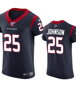 Houston Texans Duke Johnson Navy 100th Season Vapor Elite Jersey - Robokeg