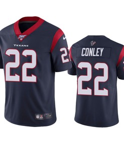 Houston Texans Gareon Conley Navy 100th Season Vapor Limited Jersey - Robokeg