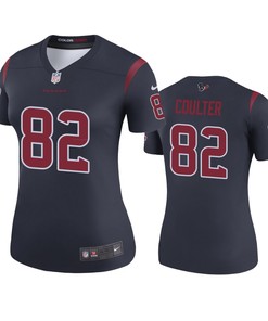 Houston Texans Isaiah Coulter Navy Color Rush Legend Jersey - Womens - Robokeg