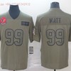 Houston Texans J. J. Watt #99 2020 Nfl Grey Jersey Jersey - Robokeg