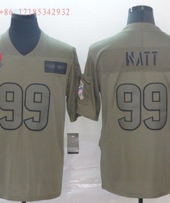 Houston Texans J. J. Watt #99 2020 Nfl Grey Jersey Jersey - Robokeg