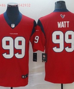 Houston Texans J. J. Watt #99 2020 Nfl Red Jersey Jersey - Robokeg