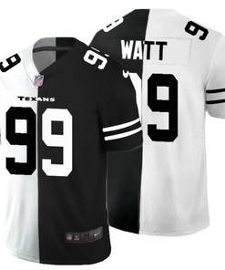 Houston Texans J.j. Watt #99 Nfl 2020 Black And White Jersey - Robokeg