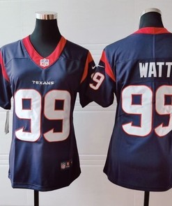 Houston Texans Jj Watt #99 Nfl 2020 Dark Brown Womens Jersey - Robokeg