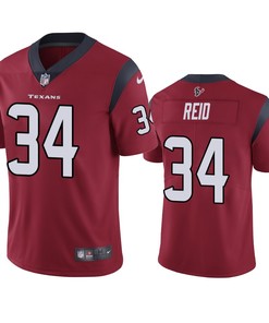 Houston Texans John Reid Red Vapor Untouchable Limited Jersey - Robokeg