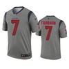 Houston Texans Kaimi Fairbairn Gray Inverted Legend Jersey - Robokeg