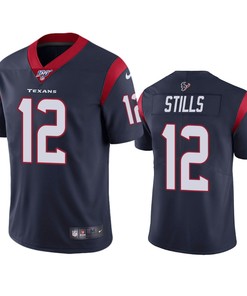 Houston Texans Kenny Stills Navy 100th Season Vapor Limited Jersey - Robokeg