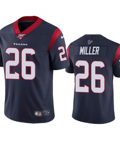 Houston Texans Lamar Miller Navy 100th Season Vapor Limited Jersey - Robokeg