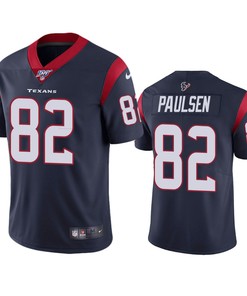 Houston Texans Logan Paulsen Navy 100th Season Vapor Limited Jersey - Robokeg