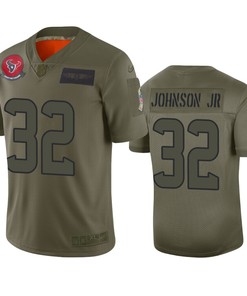Houston Texans Lonnie Johnson Jr. Camo 2019 Salute To Service Limited Jersey - Robokeg